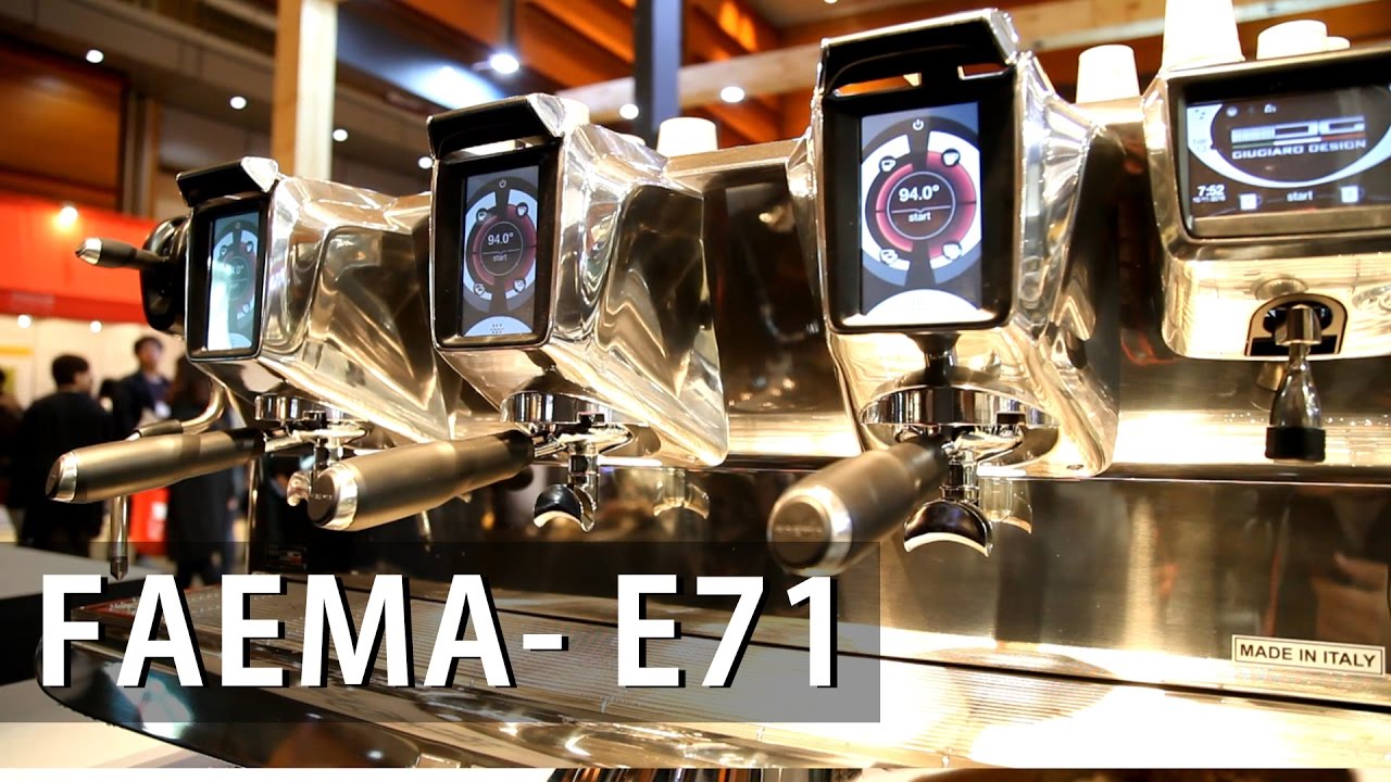 새롭게 선보이는 머신, ‘FAEMA- E71’